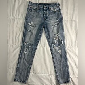 Women’s American Eagle Tomgirl Jeans Size 8 Long